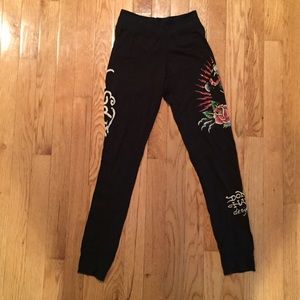 Ed Hardy bling leggings