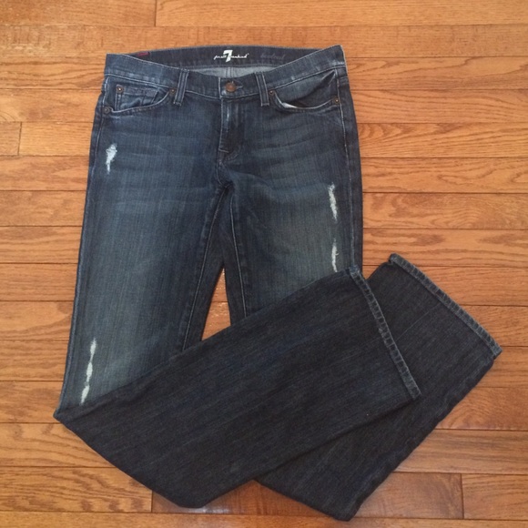 7 for all mankind boot cut jeans