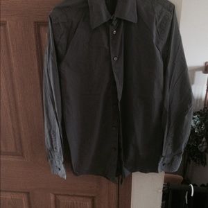 Express medium mens dress shirt