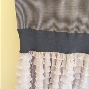 Zara dress with ruffles