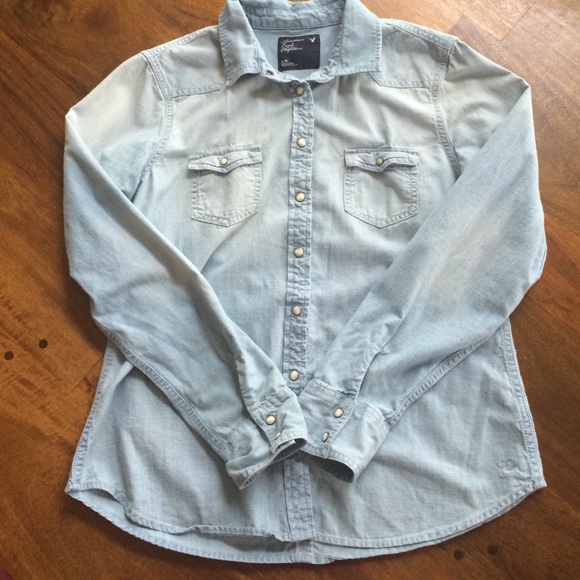 Chambray button up