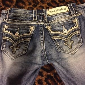 Rock revival skinny jeans