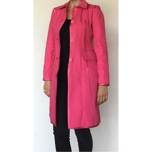 Just Reduced!! Banana Republic Pink Trench Coat-