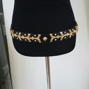 ASOS Black and Gold Belt