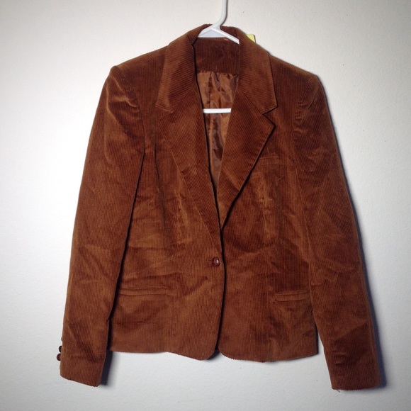 Coppertone corduroy blazer