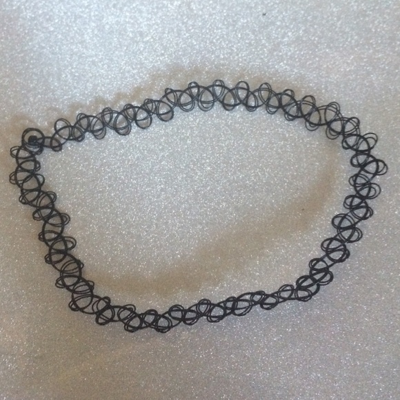 Black tattoo choker - Picture 2 of 2