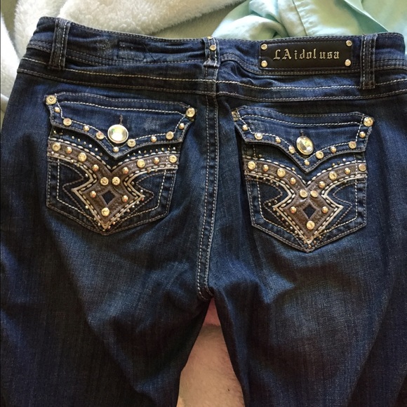 La idol boot cut jeans size 9!