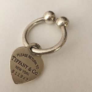 "Return to Tiffany Key Ring" from T & Co.