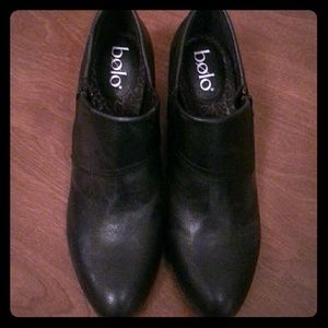 Bolo leather booties