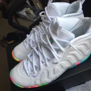 Nike fruity pebble foamposite size 7y