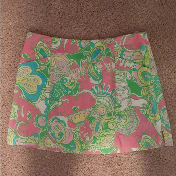 NWOT Lilly Pulitzer Chin Chin Skort size 00