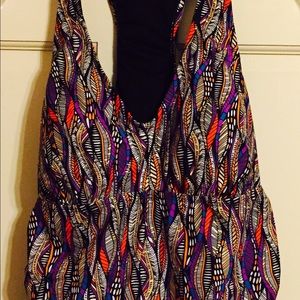 Racer back swim suit top