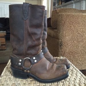 Double-H Brown Harness Boot