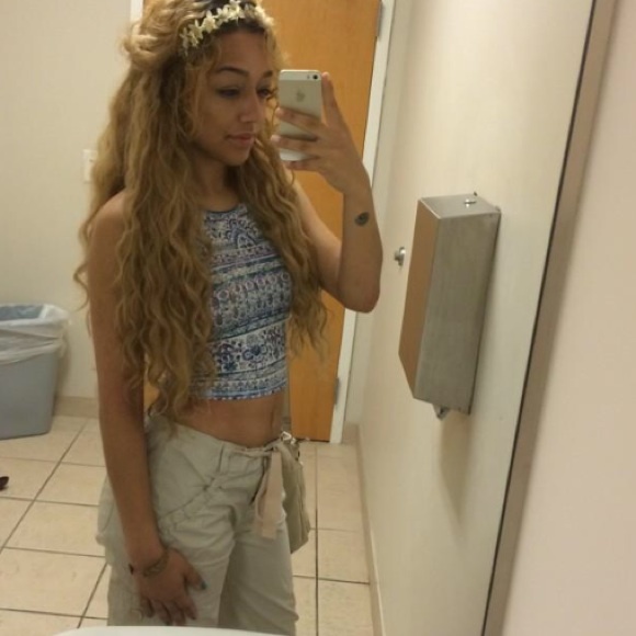 Khaki Cargo Capris