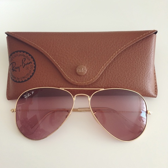 Ray ban Aviator 58mm pink