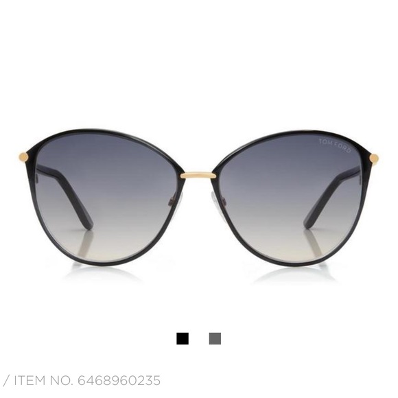 Tom Ford Sunglasses Rose Gold-Black