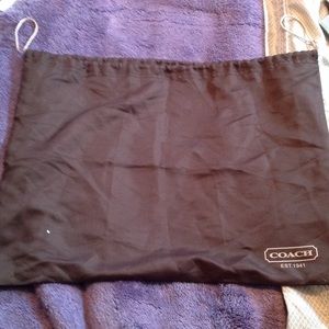 Coach dust bag