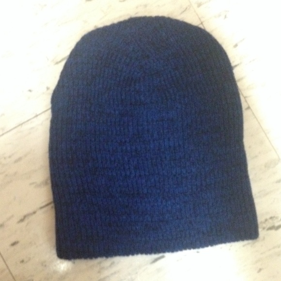Blue beanie