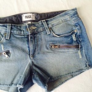 Paige Denim Jean Shorts