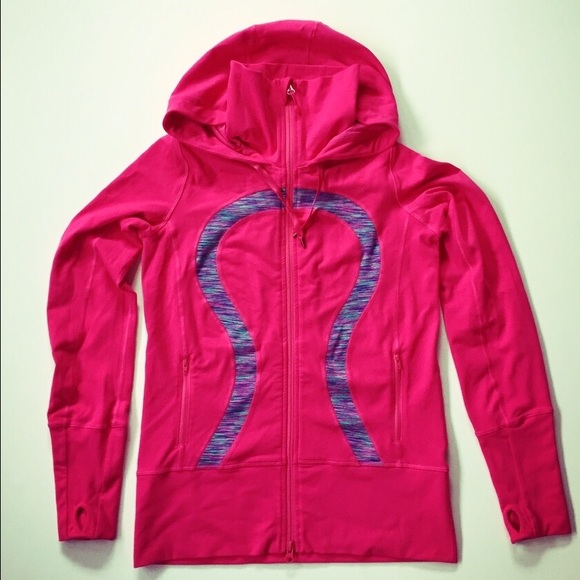 Paris pink Stride 2 Lululemon jacket