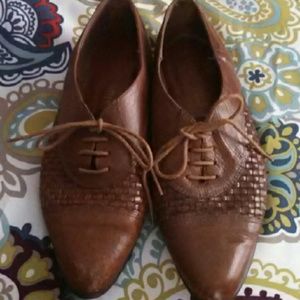 Leather shoes