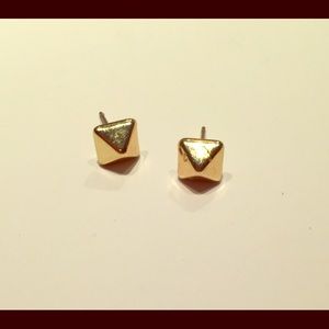 Brand new handmade gold earrings