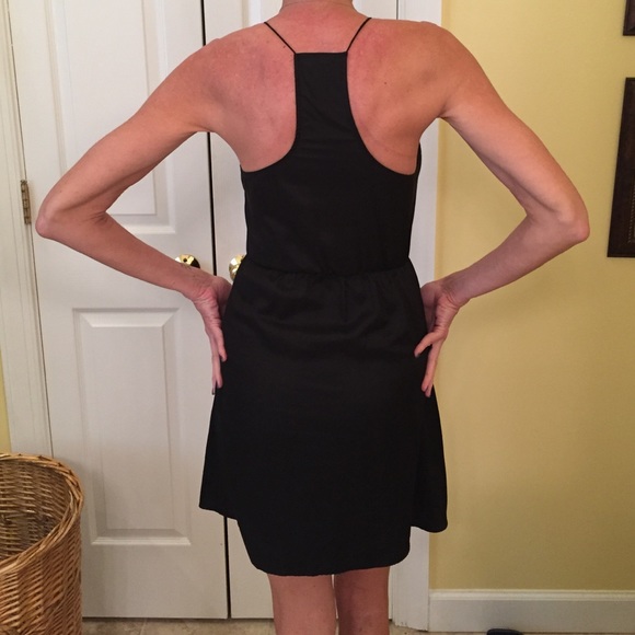 Black and navy dress - Picture 2 of 2