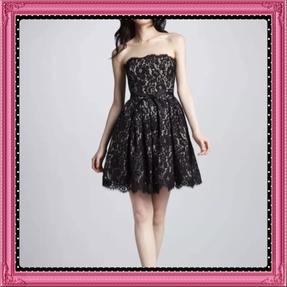 5 STAR ITEM NWT Black Lace Dress Size 6 - Picture 3 of 3