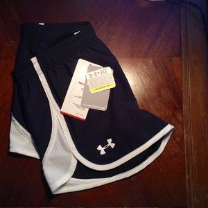 Under Armour shorts.