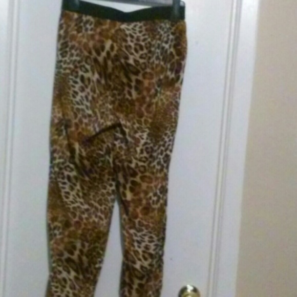 Leopard Animal Print Pants - Picture 4 of 4