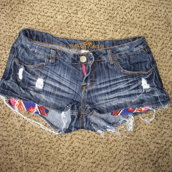 Jean shorts