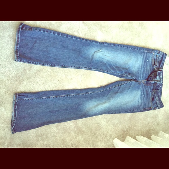 American eagle boot cut jeans only wore once!