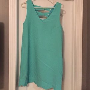 Teal dress