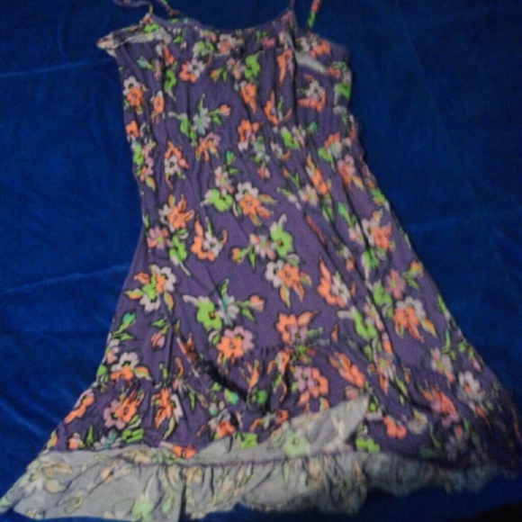 Floral print dress