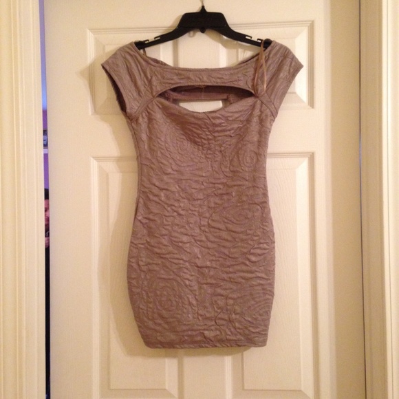 Taupe Body-con dress! - Picture 1 of 2