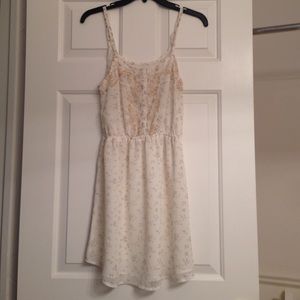 Urban Outfitters Off white sun dress