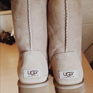 Beige Ugg Boots