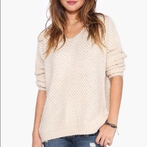 Chunky knit sweater