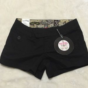 New black shorts