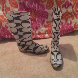 Coach Rain Boots