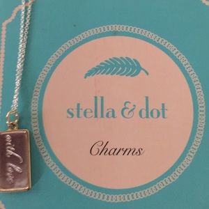 Stella and dot with love necklace