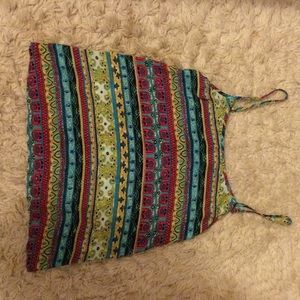 Patterned tank top
