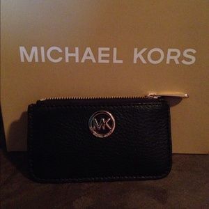 Michael Kors Leather Key Pouch