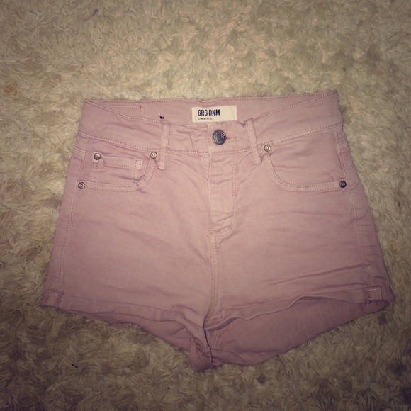 High wasted stretchy shorts