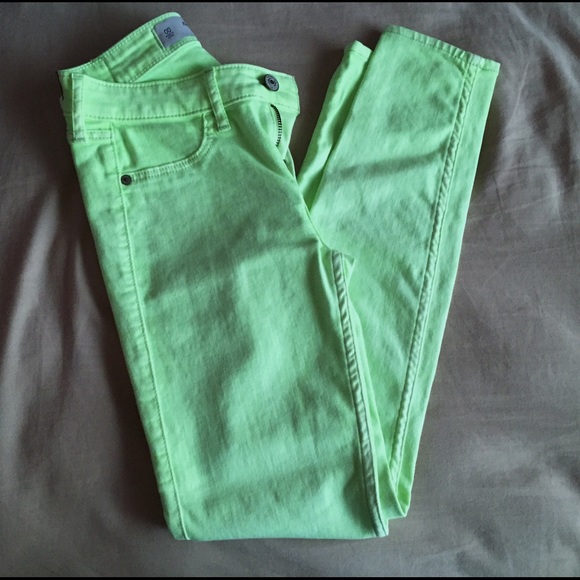 Abercrombie & Fitch Pants - A&F light green jeans/pants