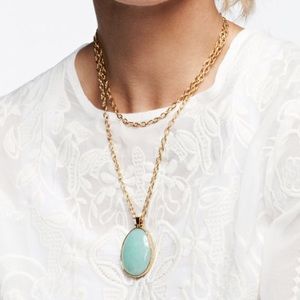 Stella & Dot Sanibel Pendant in Gold
