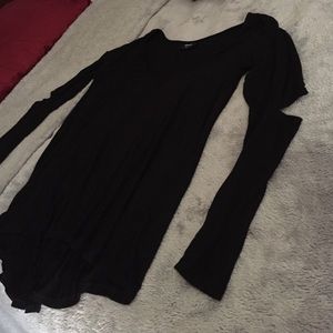 Nasty Gal Cut Out Elbows Top