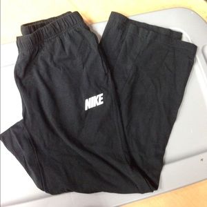 Black men's sweatpants..