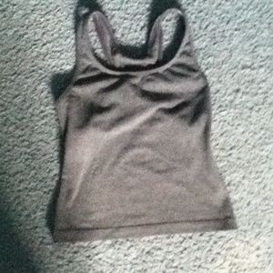 Sporty grey tank top
