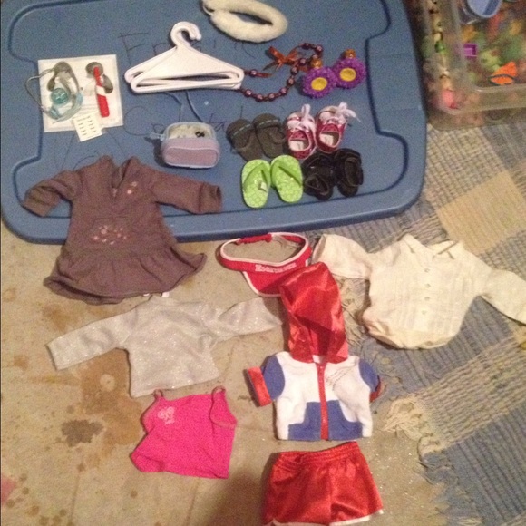 American girl clothing and accessories